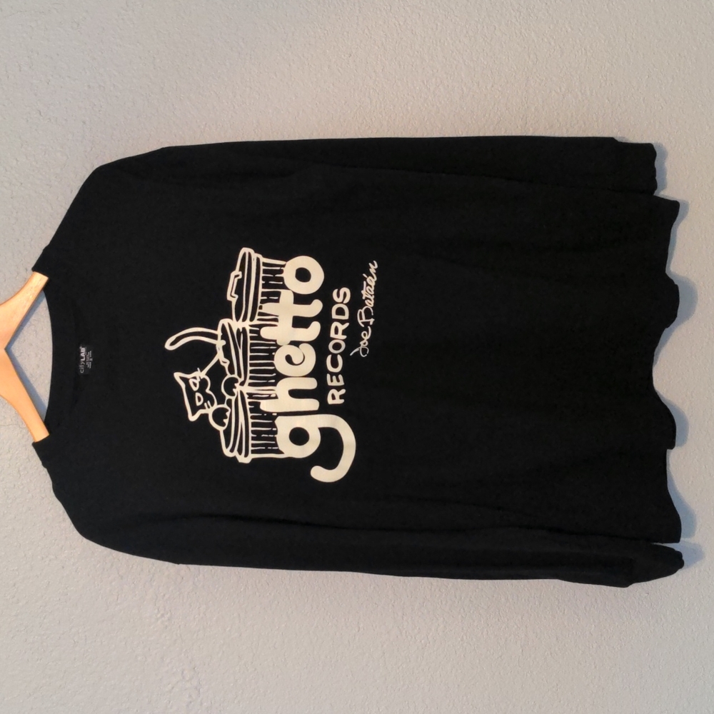 Ghetto Records LS T-Shirt Salsa Latin